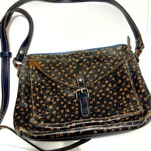 Patricia Nash Denim and Daisies Crossbody Purse